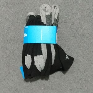Columbia Black Socks